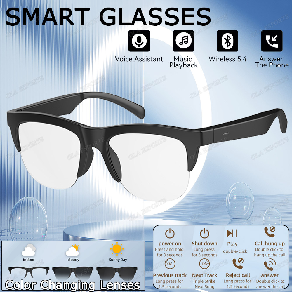 2026 Photosensitive Color Chan - Men'S Fashion Glasses 2026 ulasan dan harga