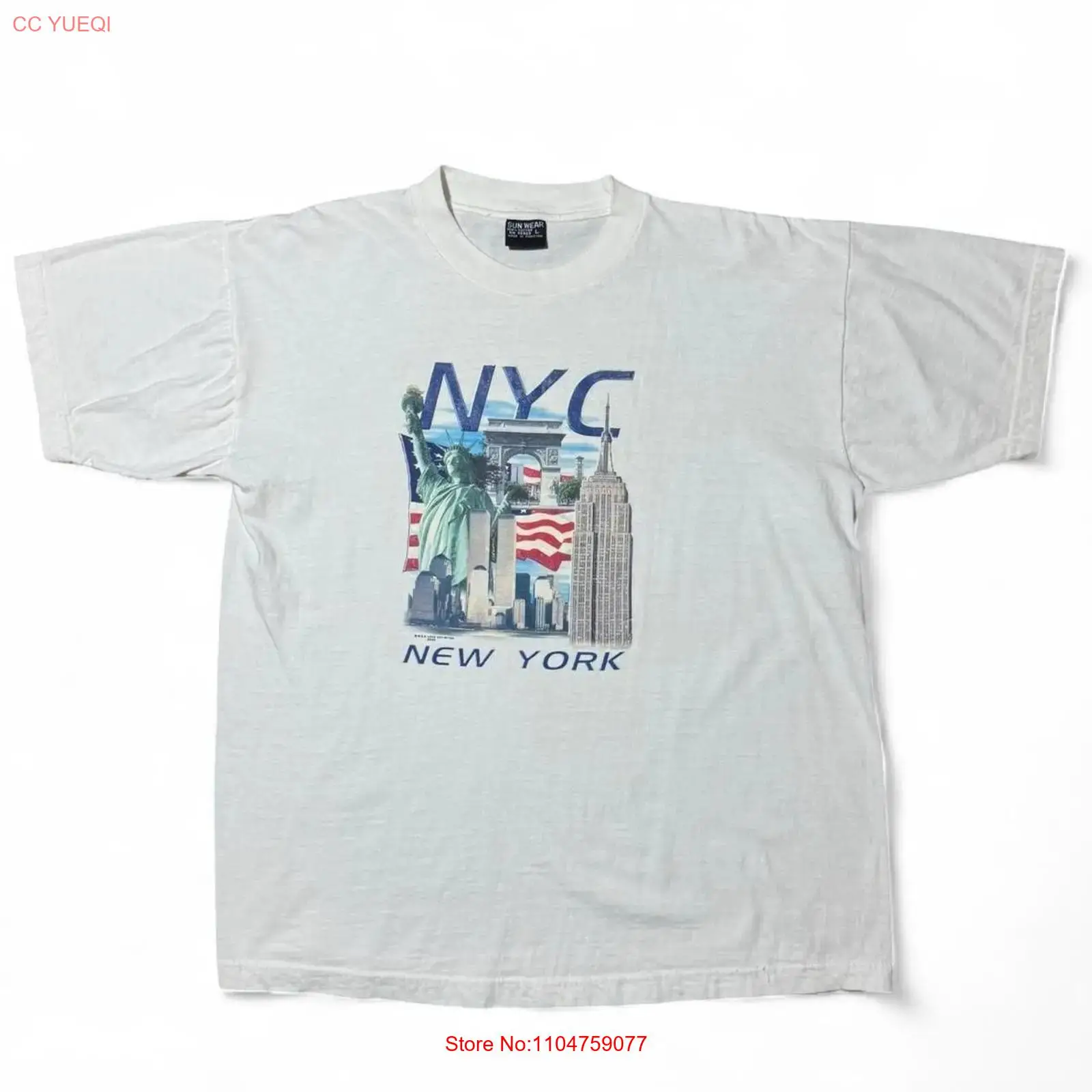 Vintage Y2K New York Souvenir  - York Men'S Fashion ulasan dan harga