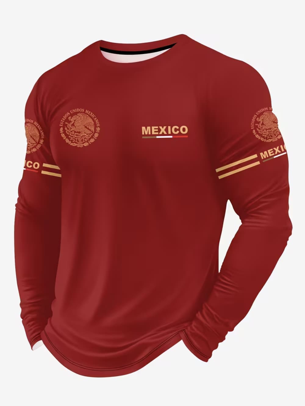 Mexico Eagle Print T Shirt for - Mens Fashion Mexico ulasan dan harga