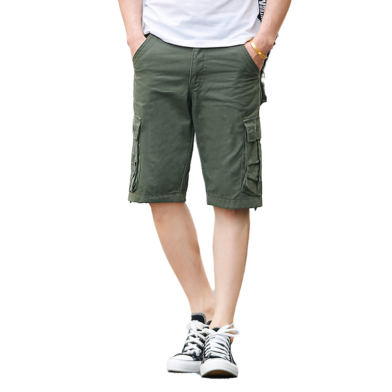 Men's Cargo Shorts Summer Fash - Men'S Fashion Loose Pants ulasan dan harga