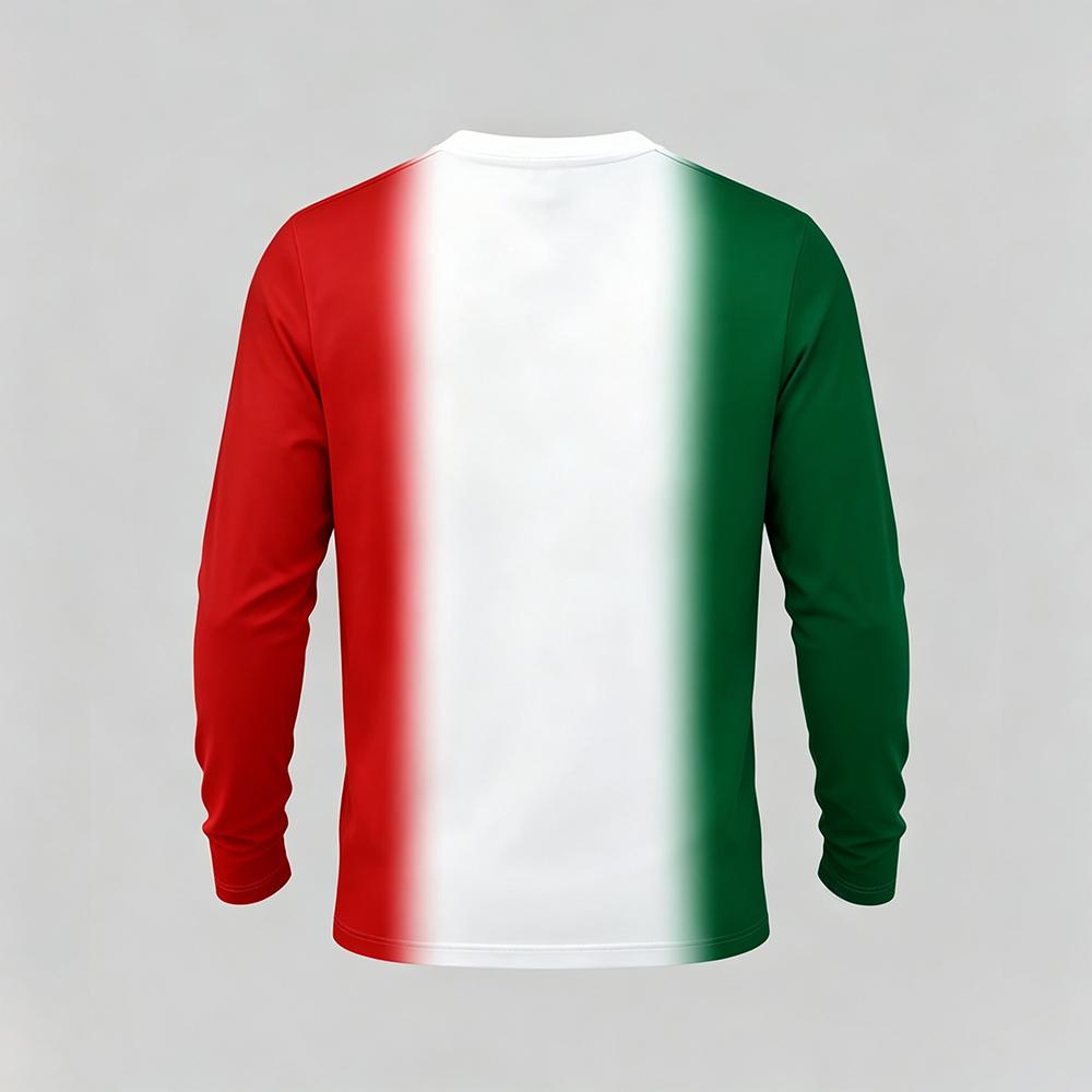 Mexico Themed Printed Long Sle - Mens Fashion Mexico ulasan dan harga