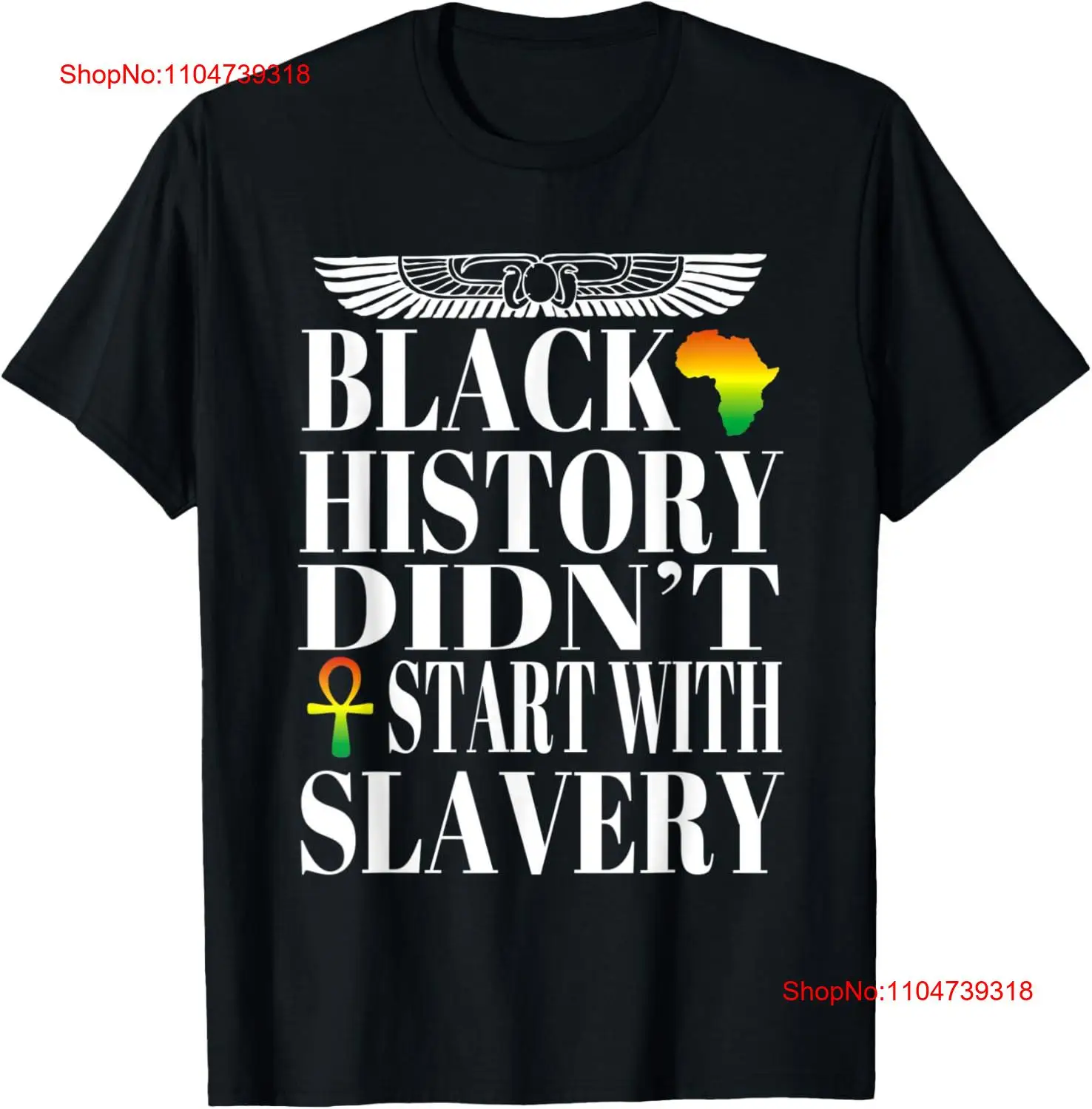 Black History Didn't Start Wit - Men'S Fashion History ulasan dan harga