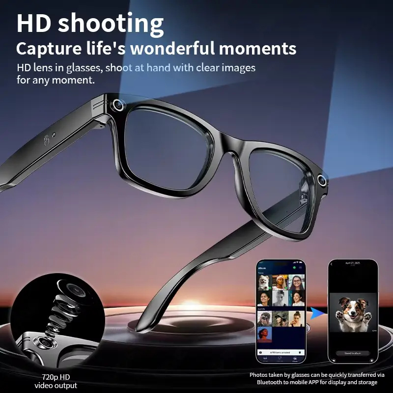 AI Smart Glasses with 8MP Came - Men'S Fashion Glasses 2026 ulasan dan harga